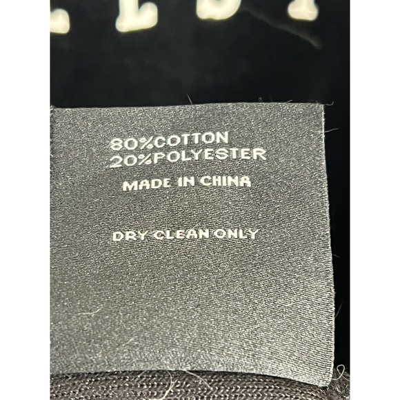 KILLSTAR Black Velvet This Party Is Shit‎ Long Sleeve Mini Dress Size S - Picture 6 of 7